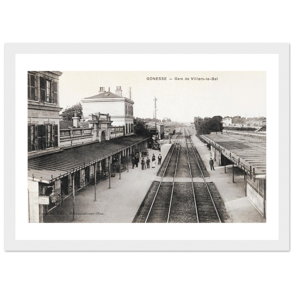 Gonesse_ Gare de Villiers-Le-bel - Les Quais