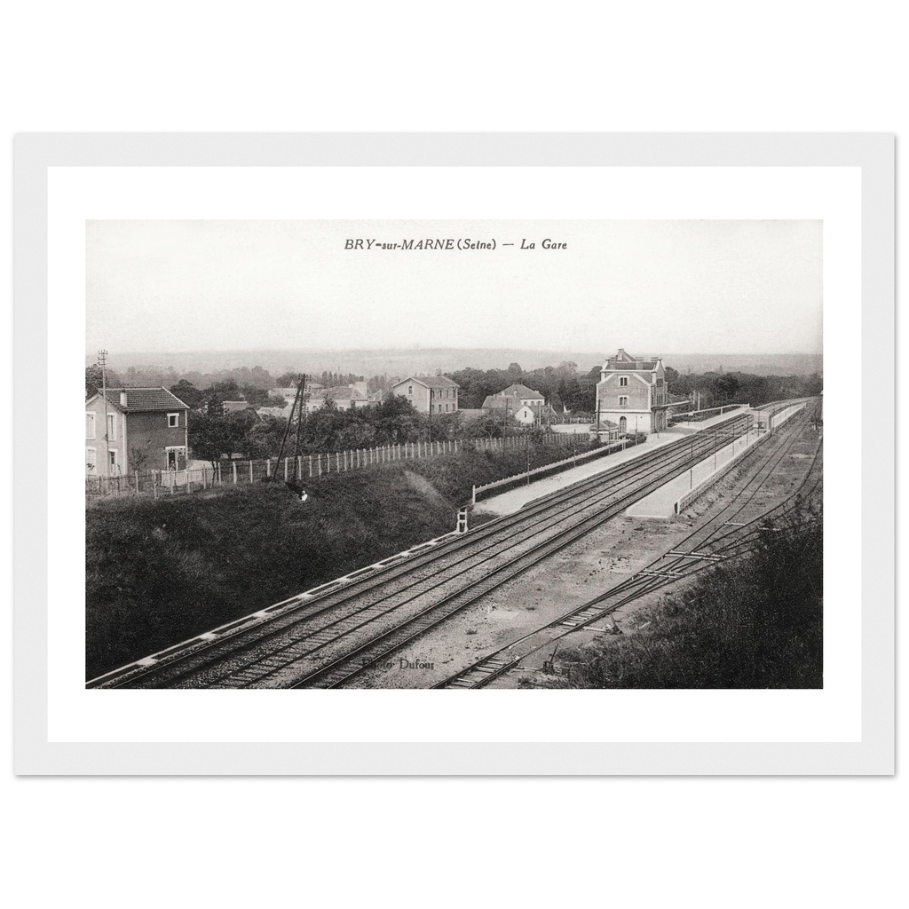 Bry-sur-Marne (Seine) - La Gare