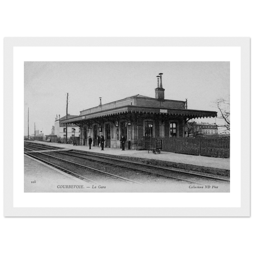 Courbevoie - La gare
