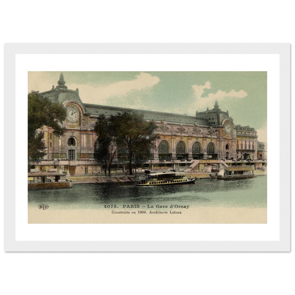 Paris - Interieur de la nouvelle gare d'Orleans, Quai d'Orsay