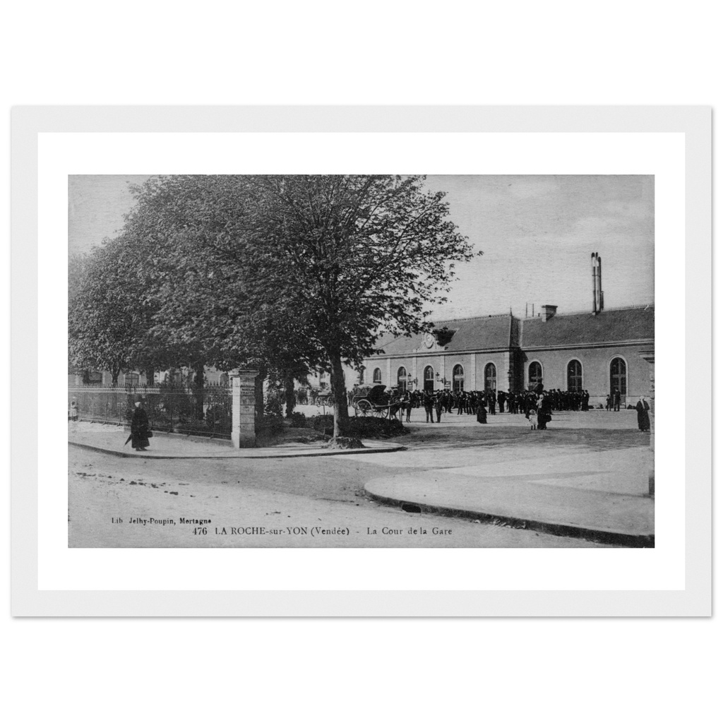 La Roche sur Yon - La cour de la Gare