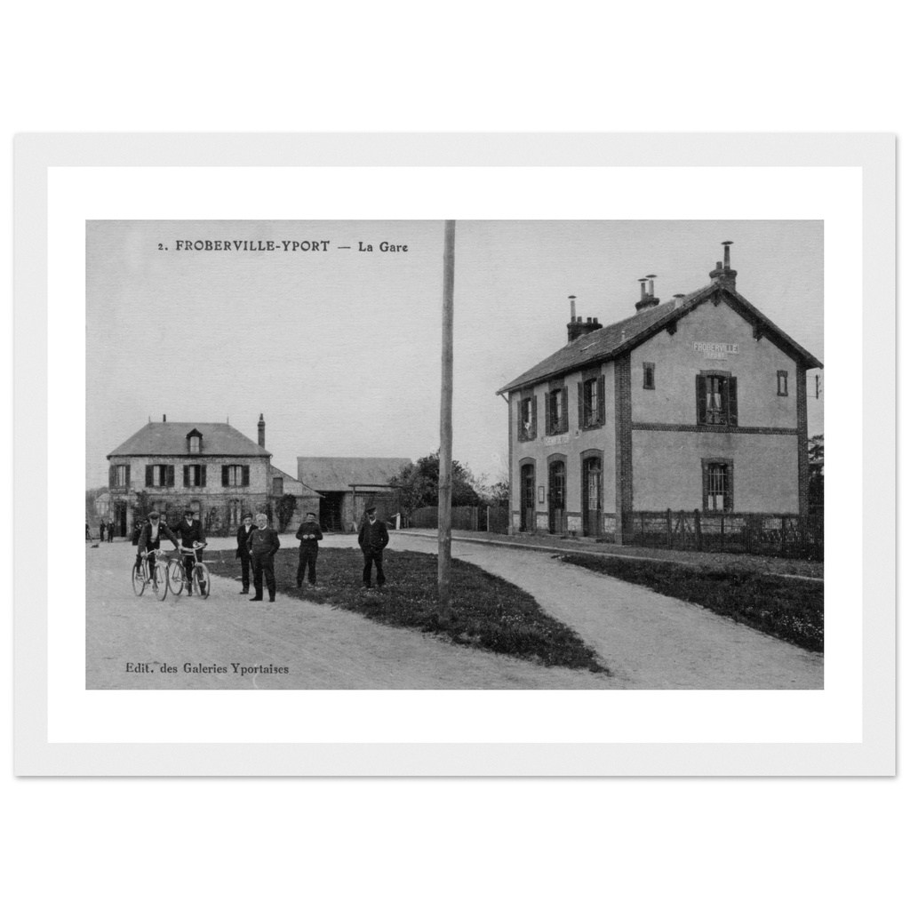 Froberville - La Gare de Froberville - Yport