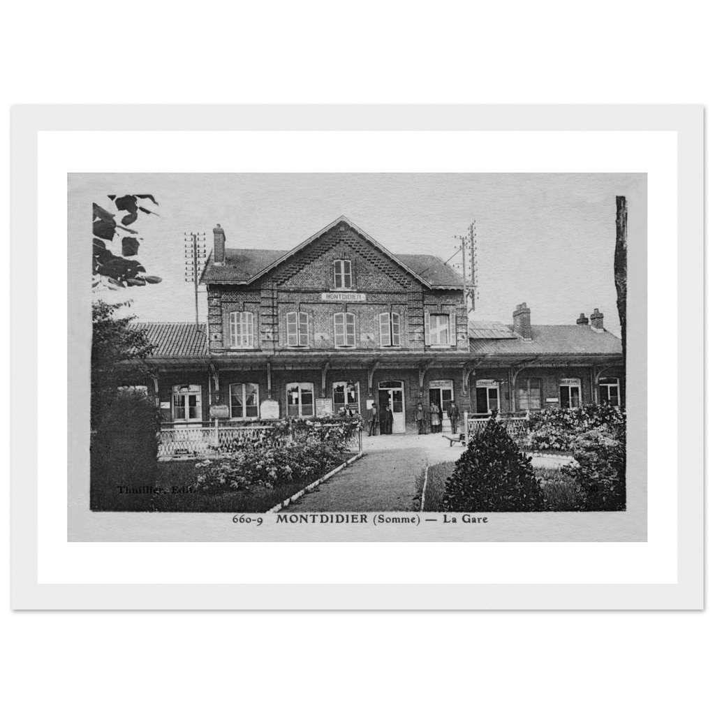Montdidier - la Gare
