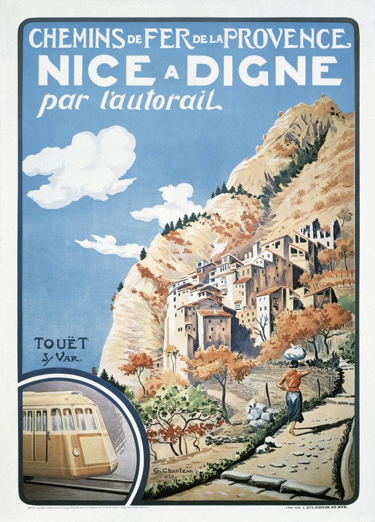 Nice a&#768; Digne par Autorail