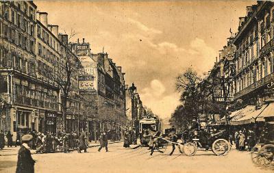 Paris  boulevard de Strasbourg