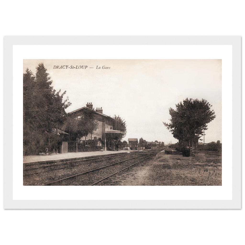 Dracy-st-Loup - La Gare