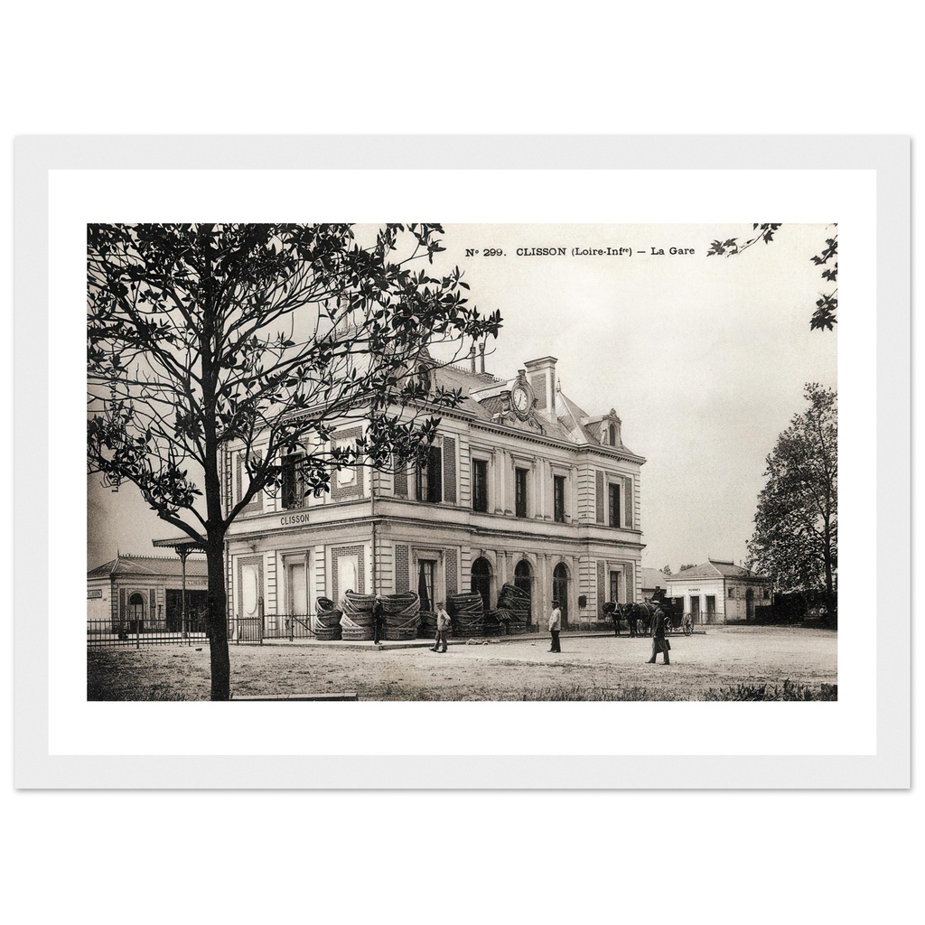 Clisson (Loire inferieure)  - La gare
