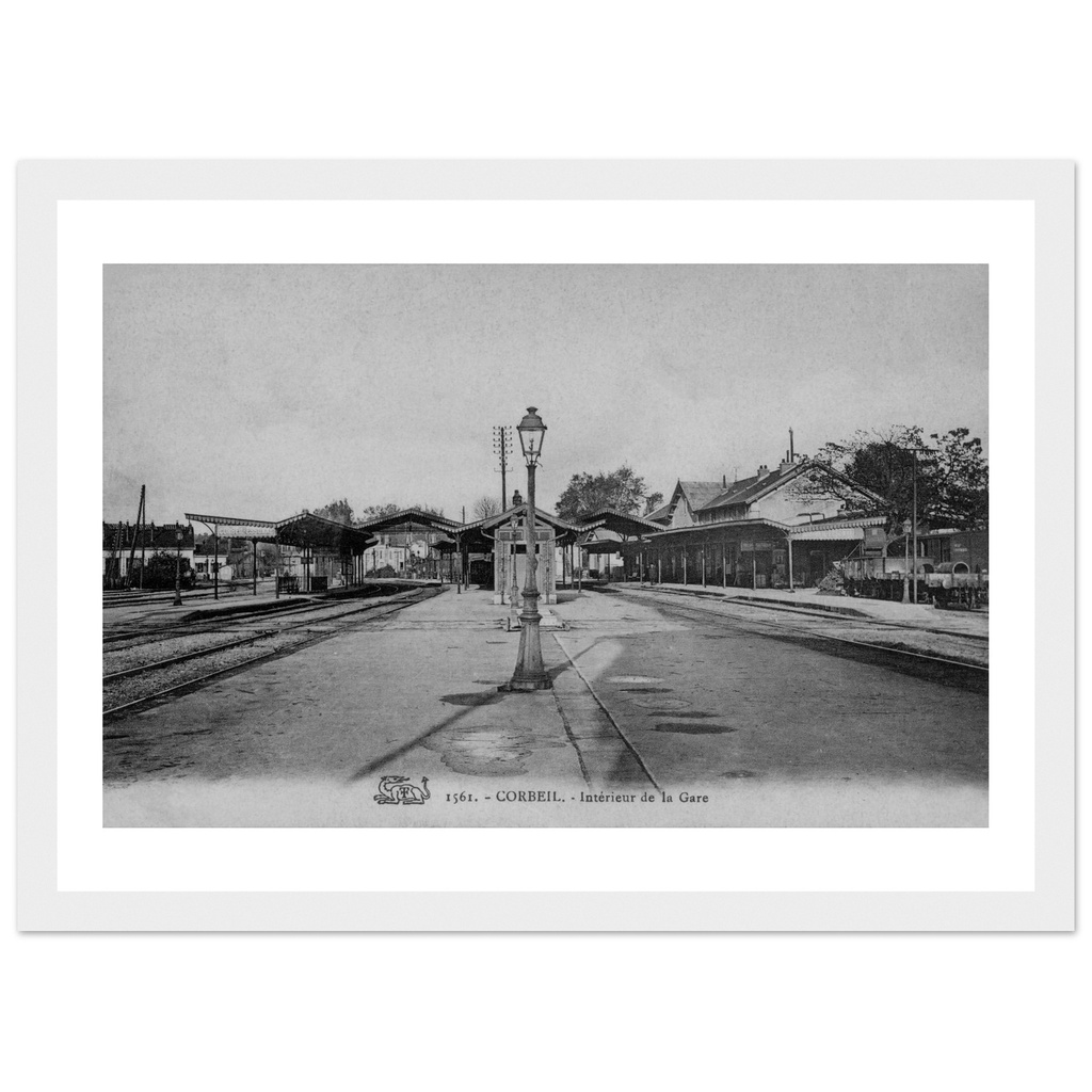 Corbeil - Interieur de la Gare