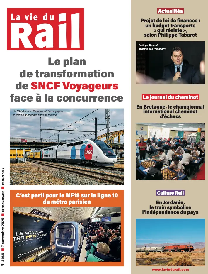 La Vie du Rail (hebdomadaire) N°4066