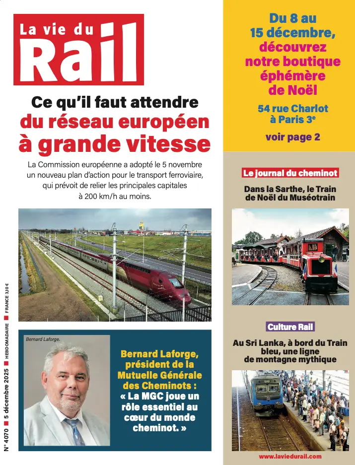 La Vie du Rail (hebdomadaire) N°4070