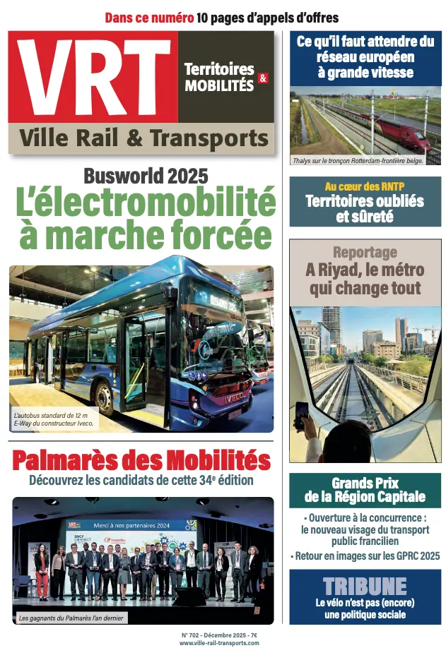 Ville, Rail & Transports N°702