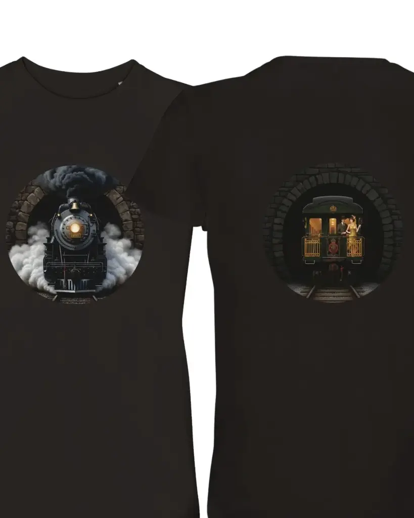 T-shirt Pacific Vapeur trompe l'oeil