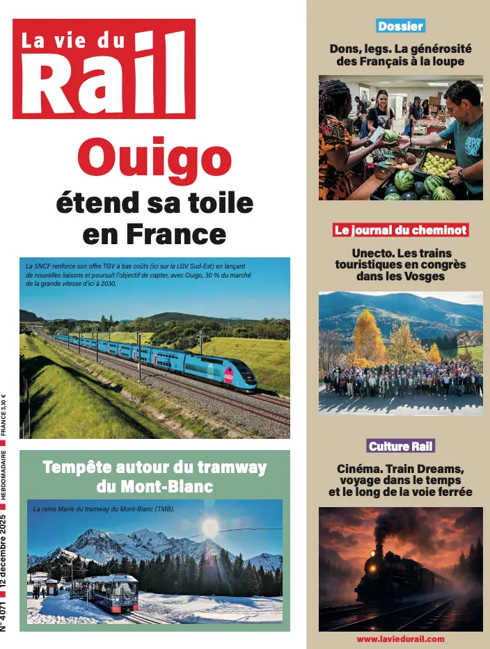 La Vie du Rail (hebdomadaire) N°4071