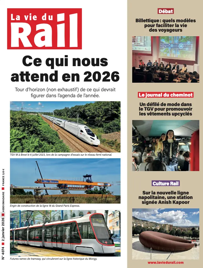 La Vie du Rail (hebdomadaire) N°4074