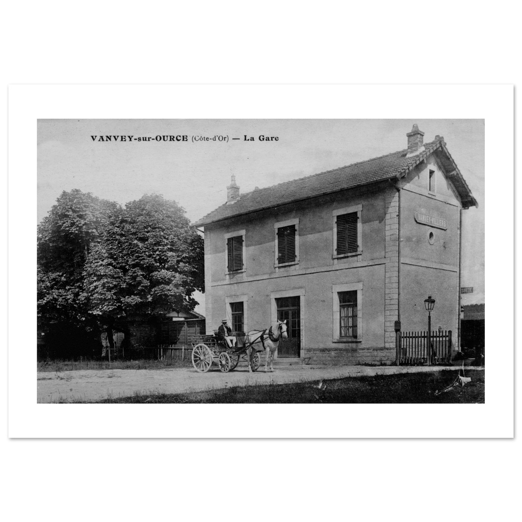 Vanvey - La Gare