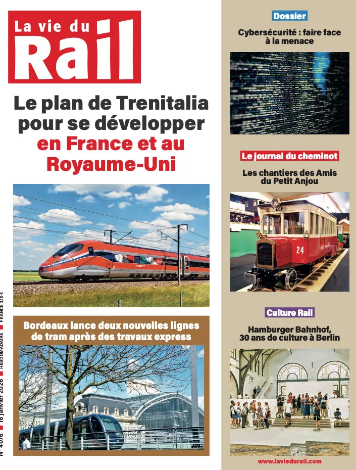 La Vie du Rail (hebdomadaire) N°4076