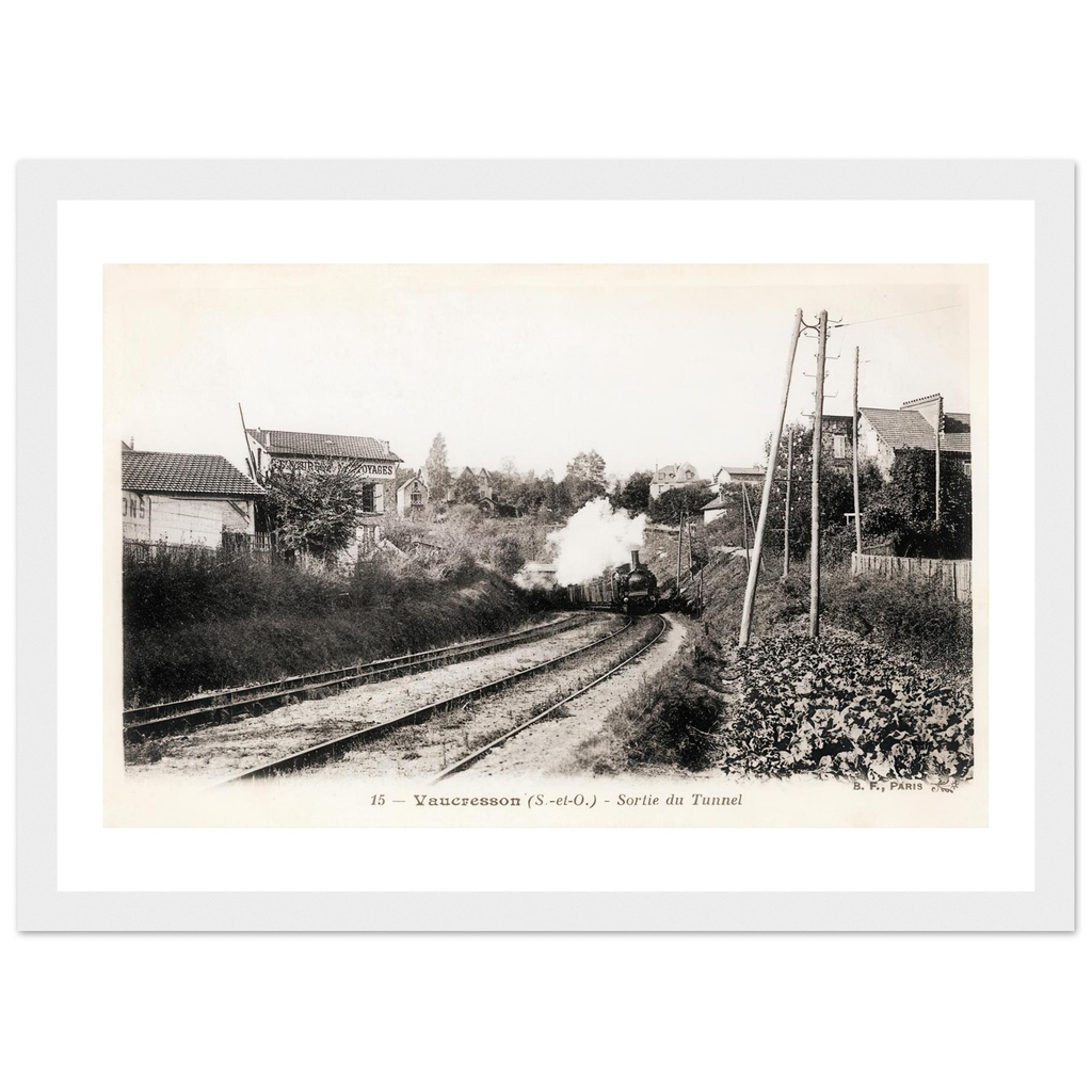 Vaucresson - Sortie du tunnel