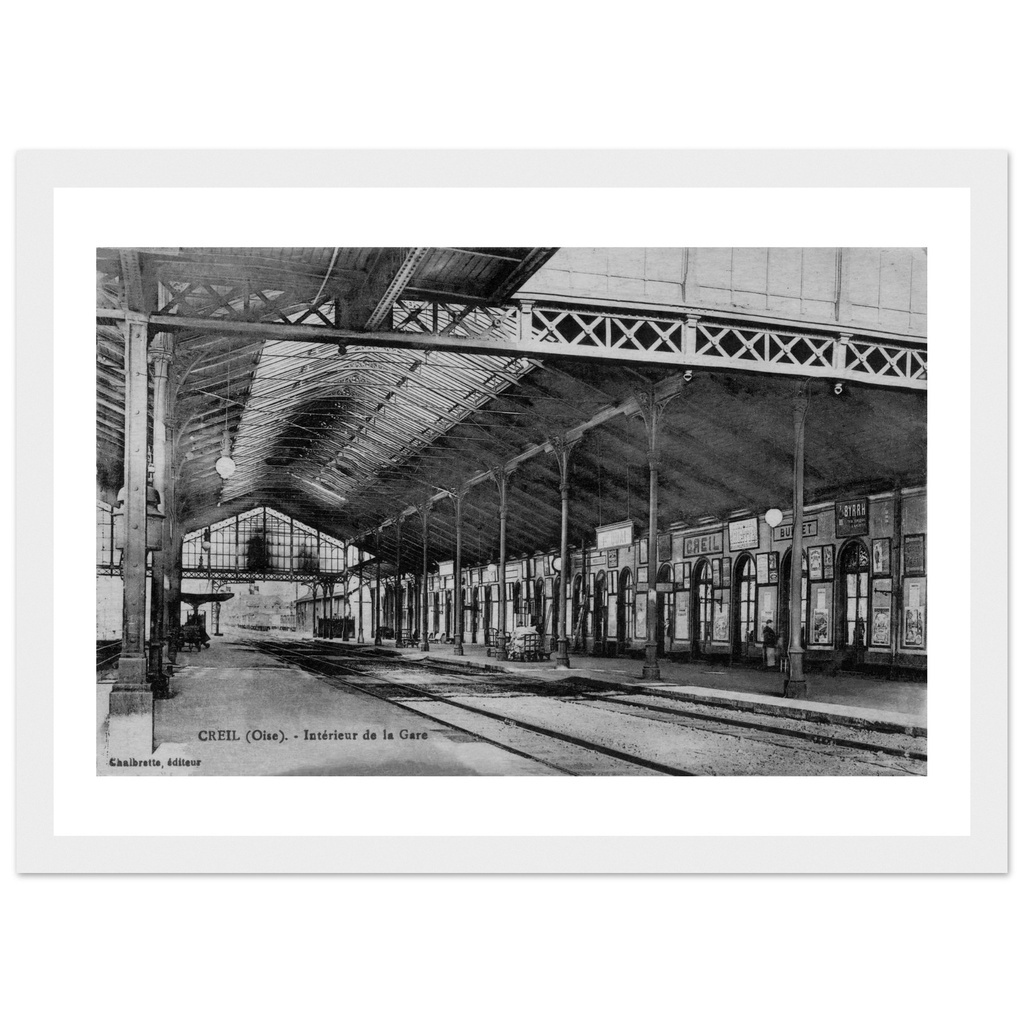Creil - Interieur de la Gare