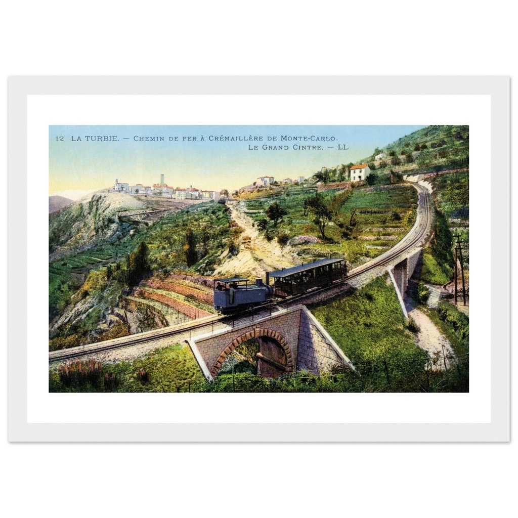 La Turbie - Chemin de Fer a Cremaillere de Monte Carlo