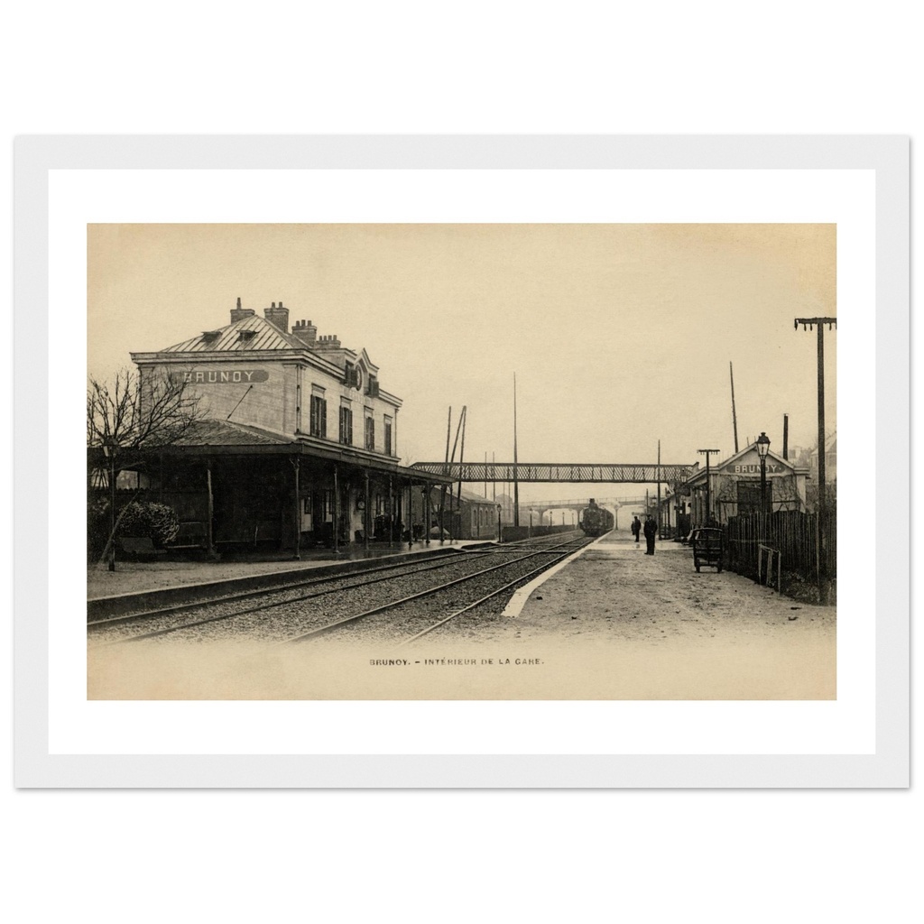 Brunoy - La Gare (interieur)