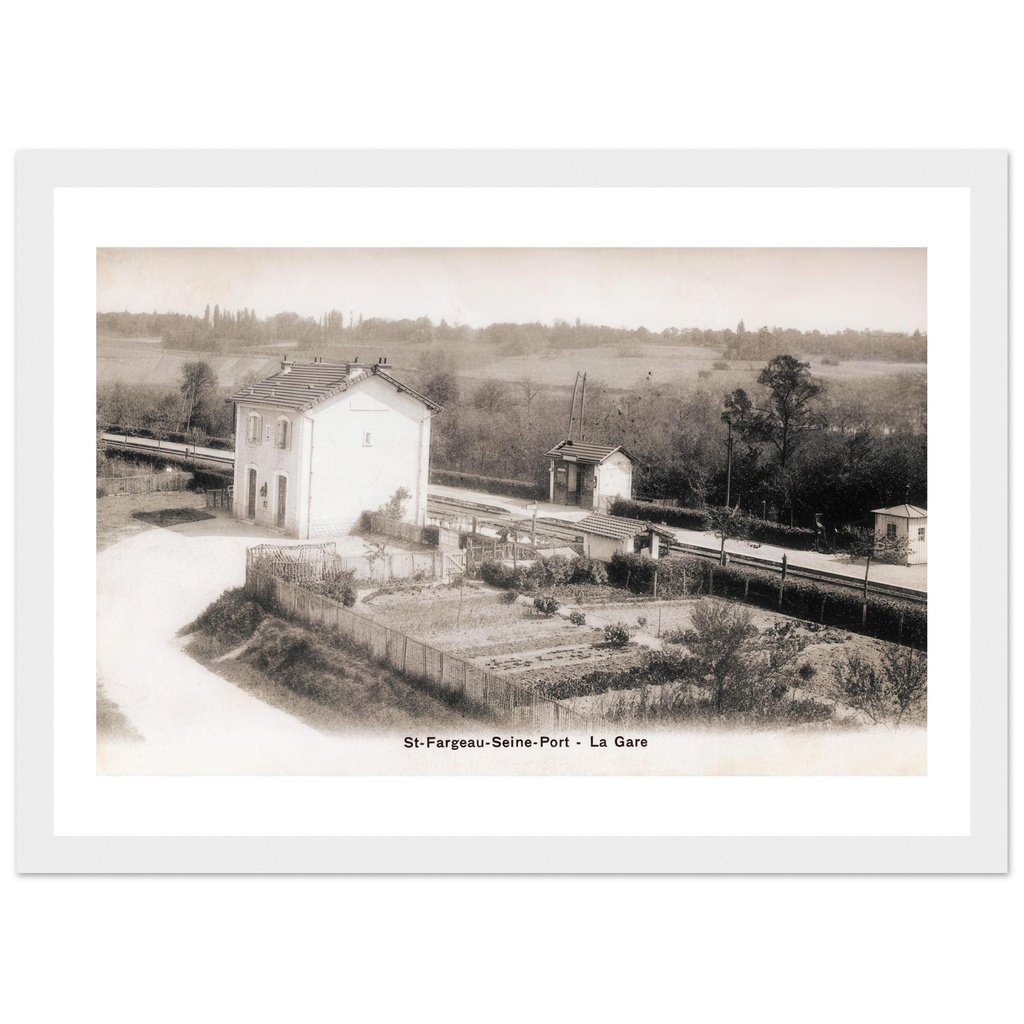 St-Fargeau-Seine-Port -La Gare