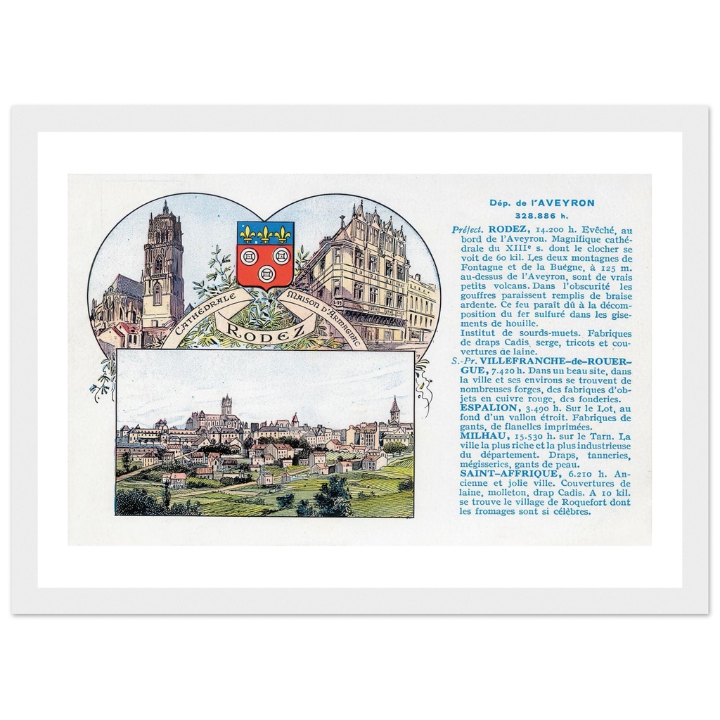 Aveyron - Département intitulé