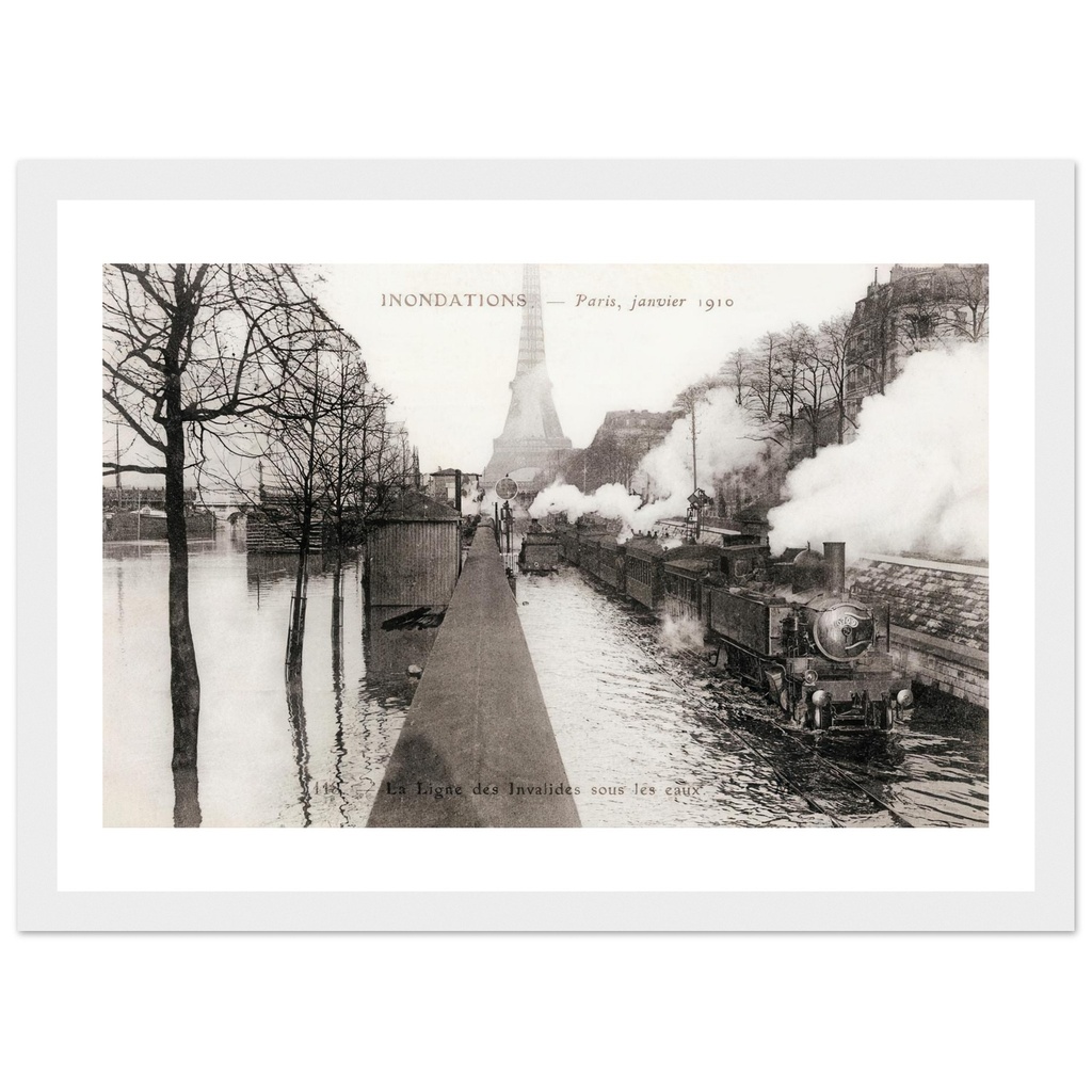 Innondations - Paris 1910