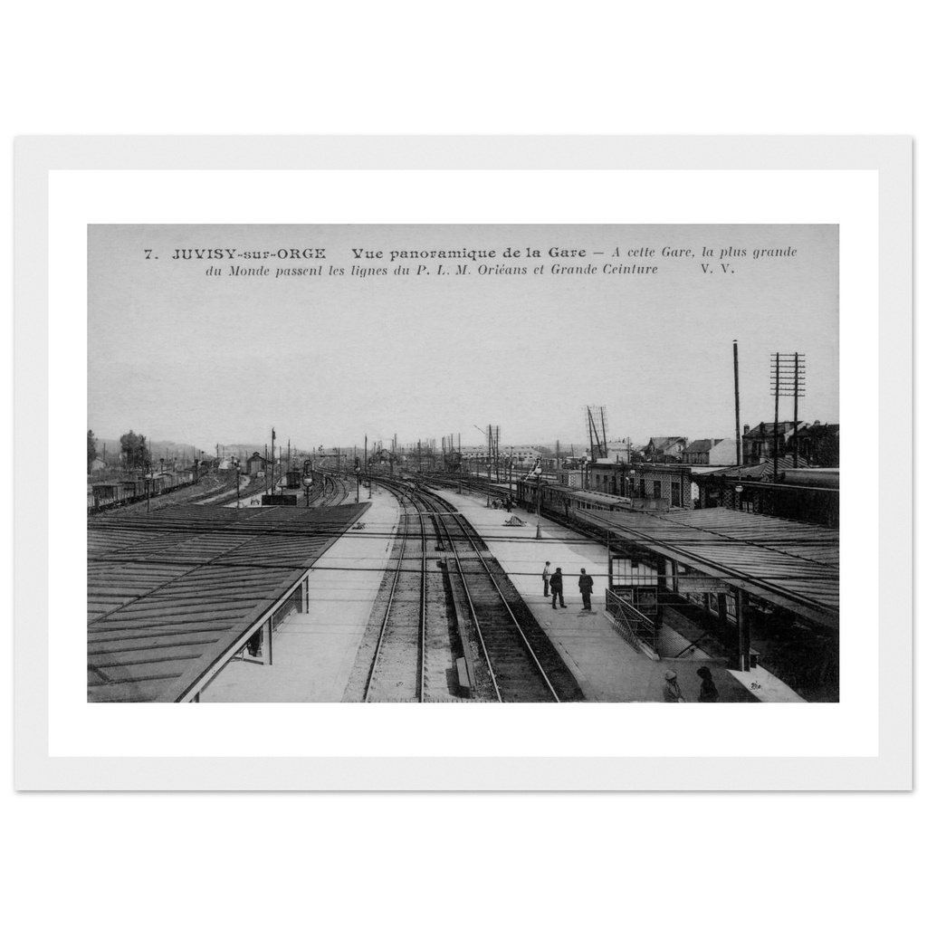 Juvisy-sur-Orge - Vue Panoramique de la Gare