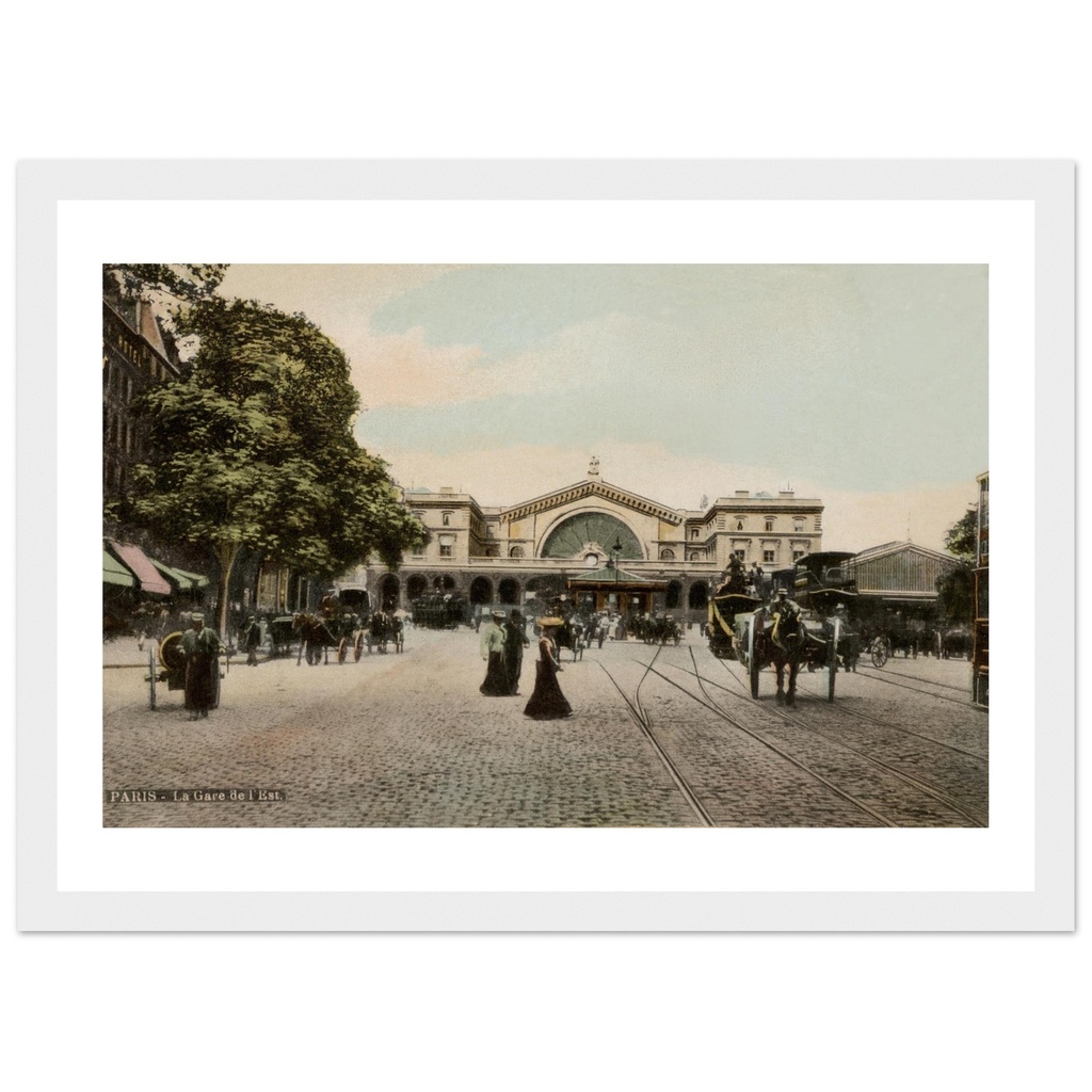Paris - La gare de L'est