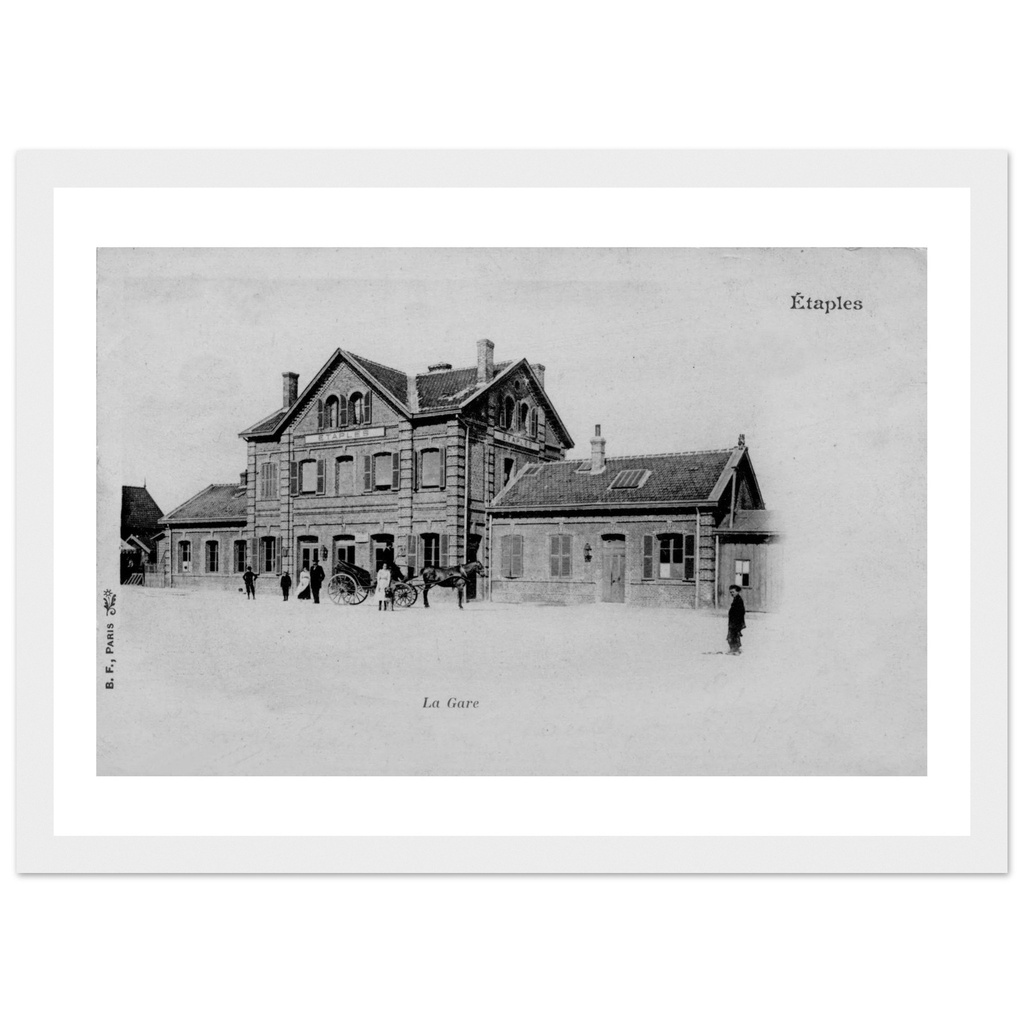 ETAPLES - La Gare