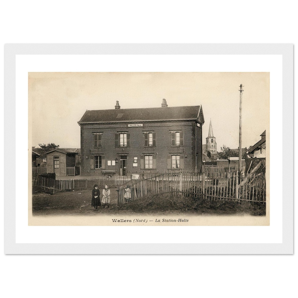 Wallers - La station-halte