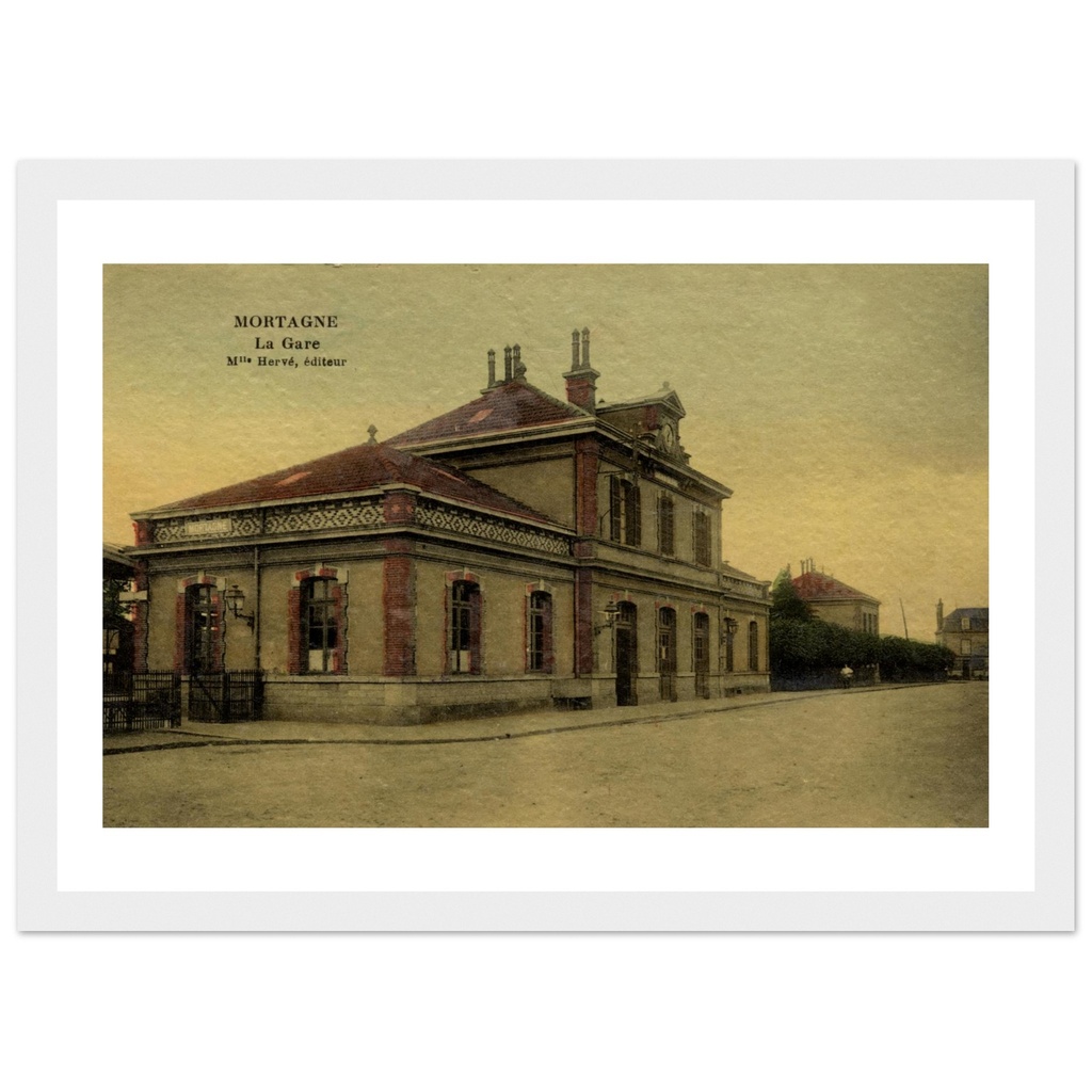 Mortagne-au-Perche - La gare, Mlle Hervé éditeur