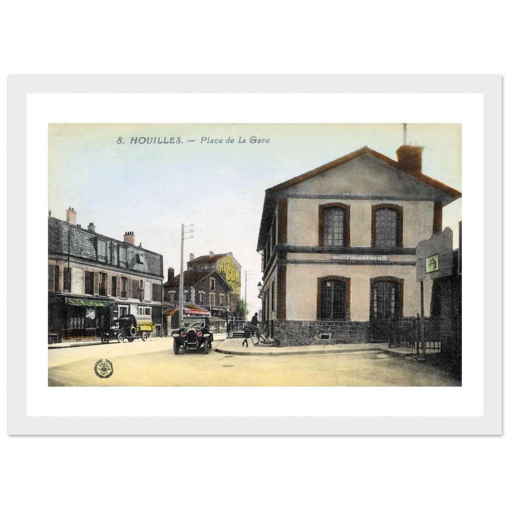 Houilles - Place de la gare