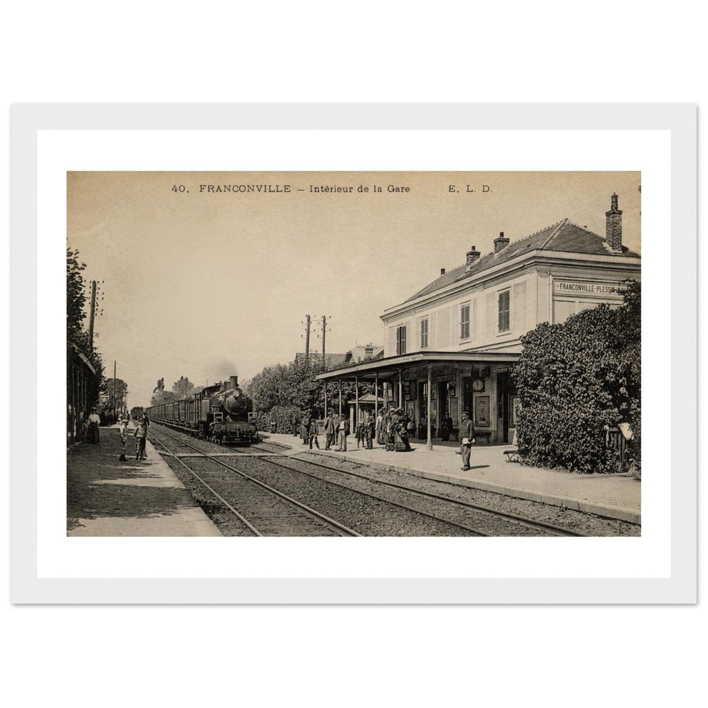 Franconville - Interieur de la Gare