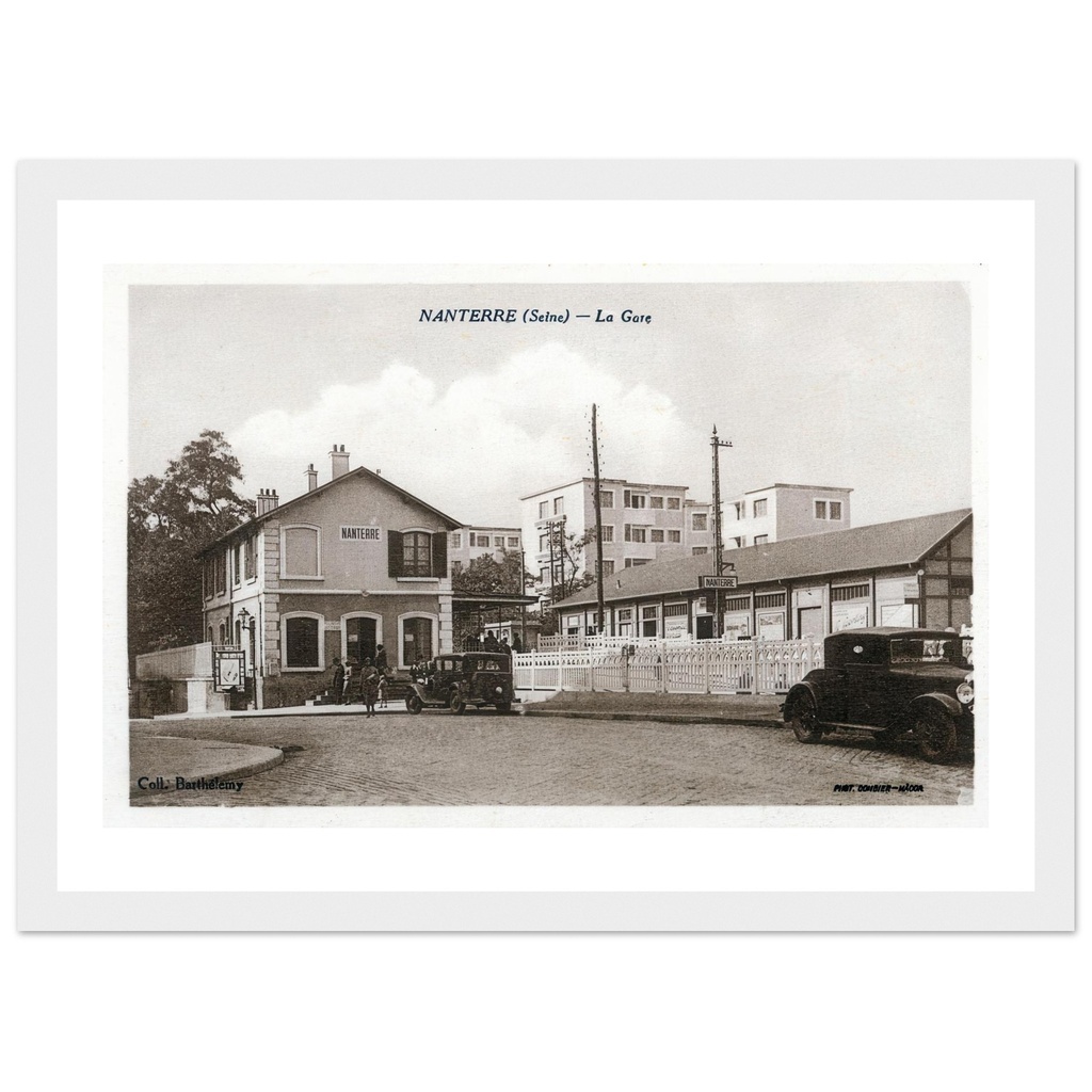 Nanterre (Seine) la gare