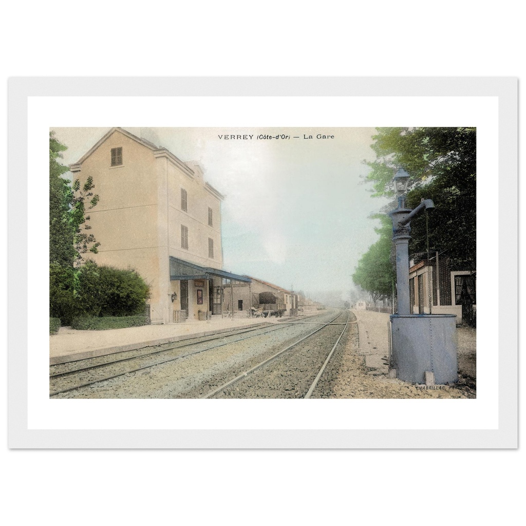 Verrey - Cote d'or - la Gare