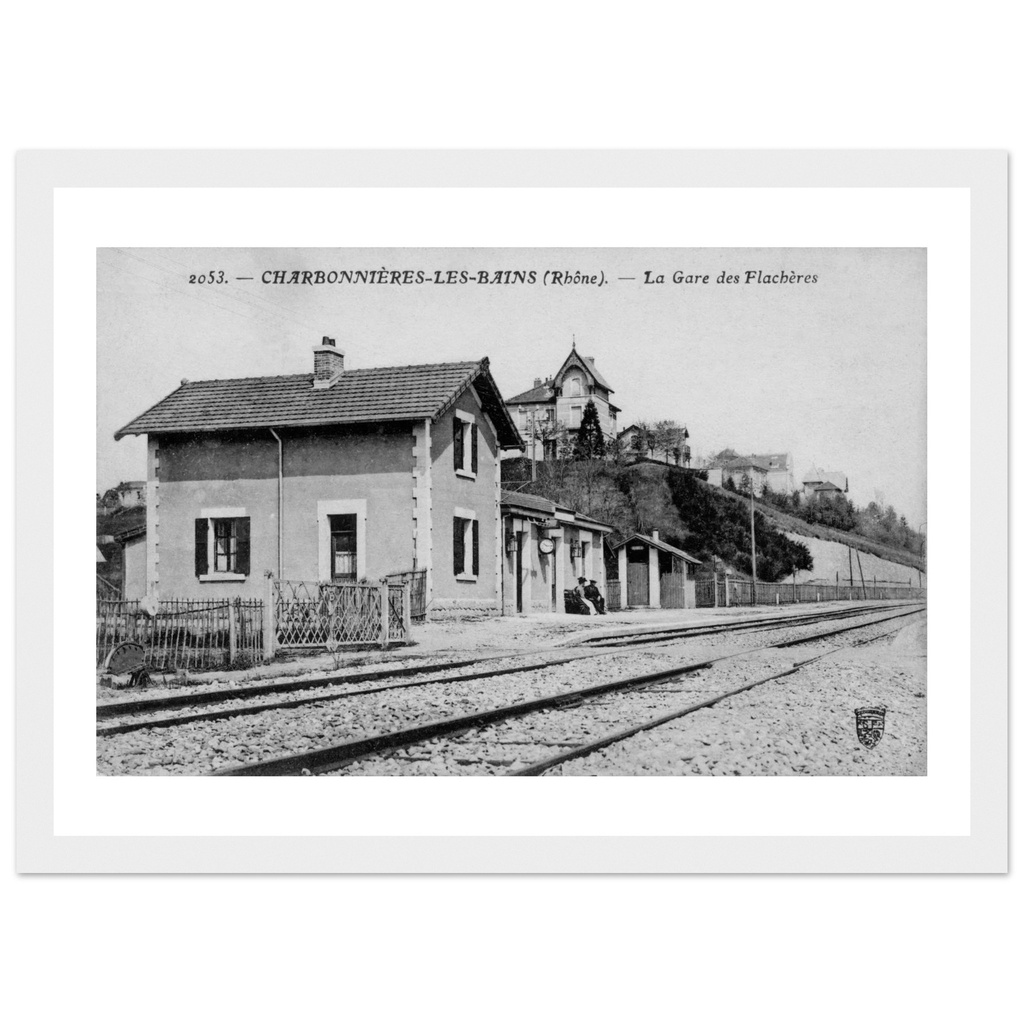 Charbonnières-les-Bains - La gare des flacheres