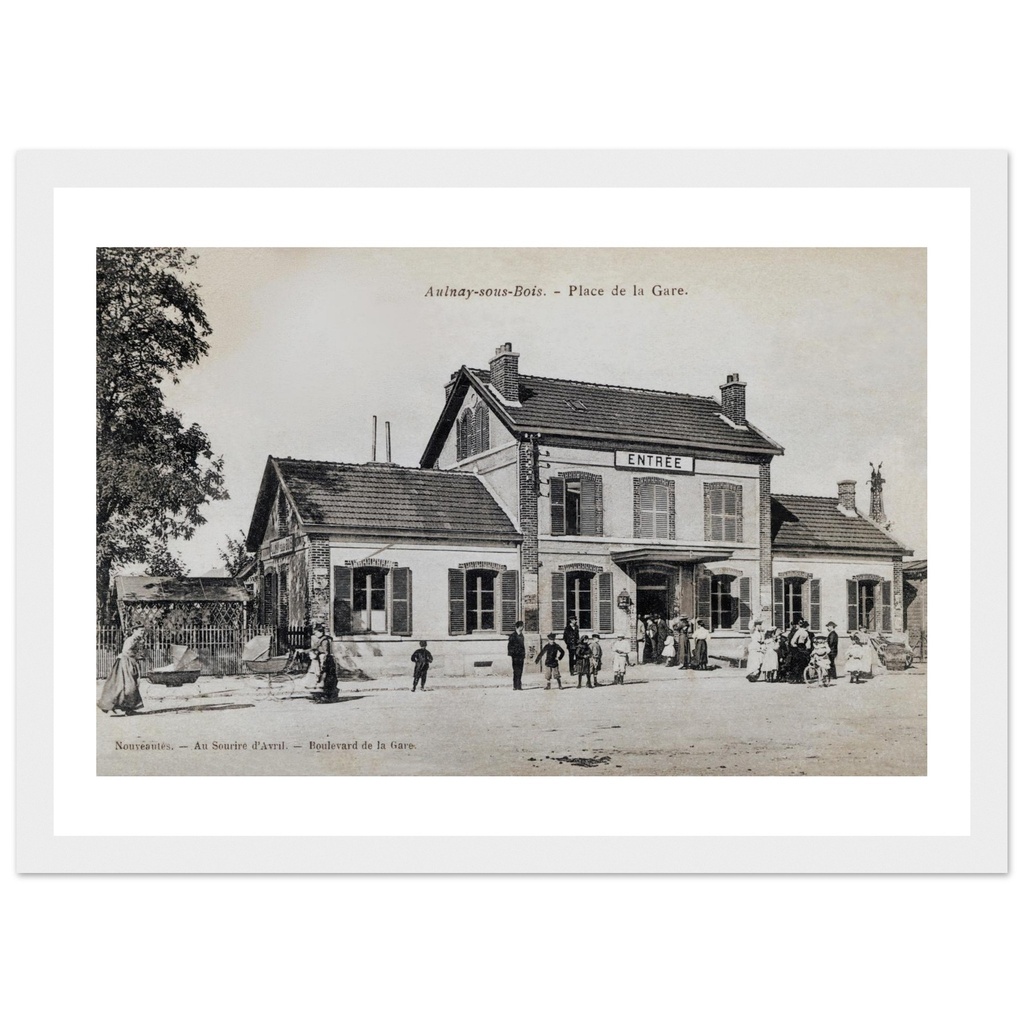 Aulnay-sous-Bois - Place de la Gare - Entree