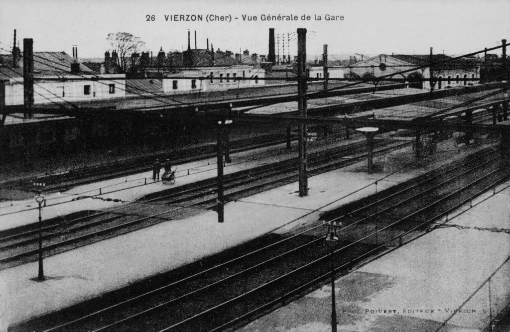 Vierzon - Vue generale de la gare