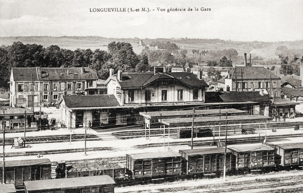Longueville - Vue generale de la Gare