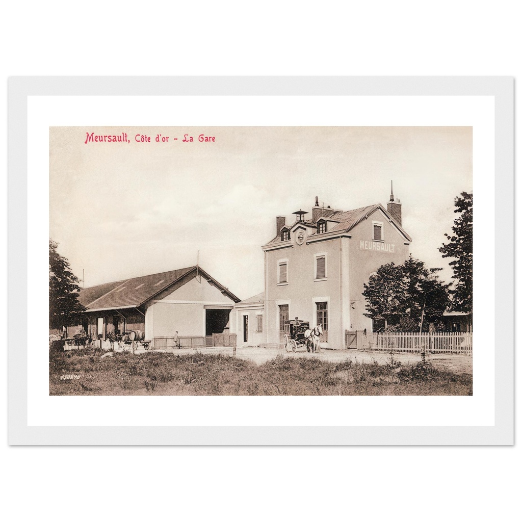 Meursault - Meurseault (Cote d'Or) - La gare