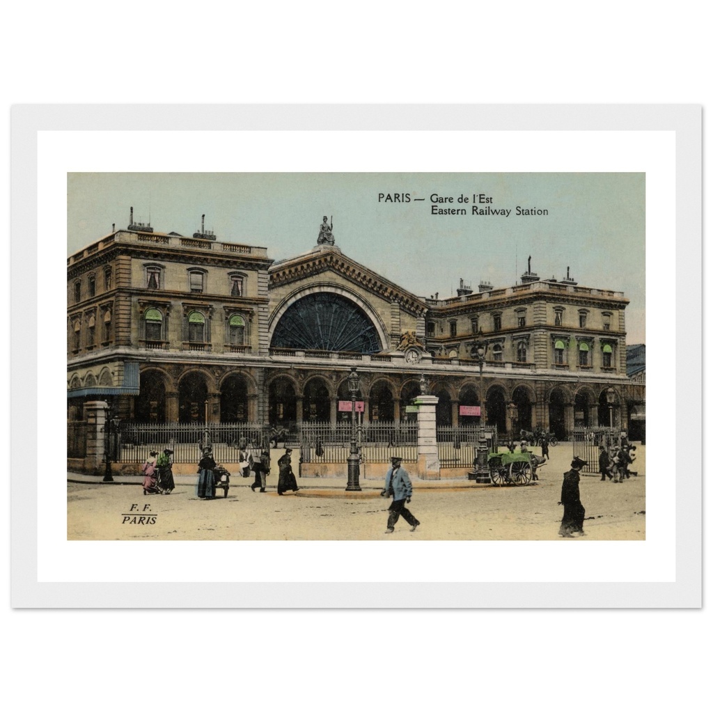 Paris - La gare de L'est