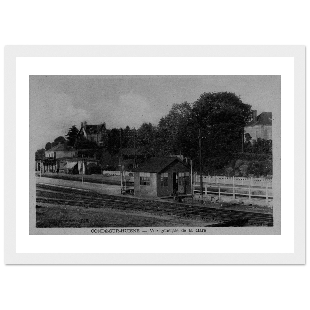 Conde sur Huisne - La gare