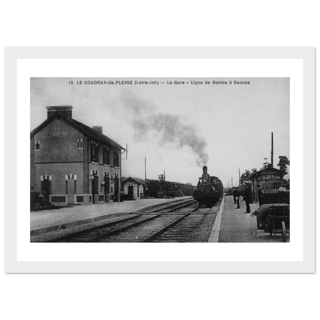 La gare - Ligne de Nantes a Brest