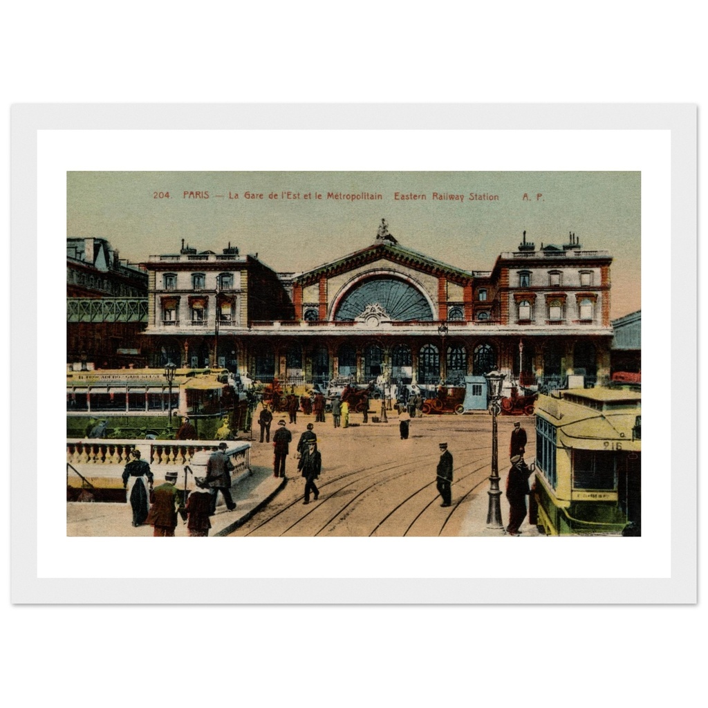 Paris - La gare de L'est