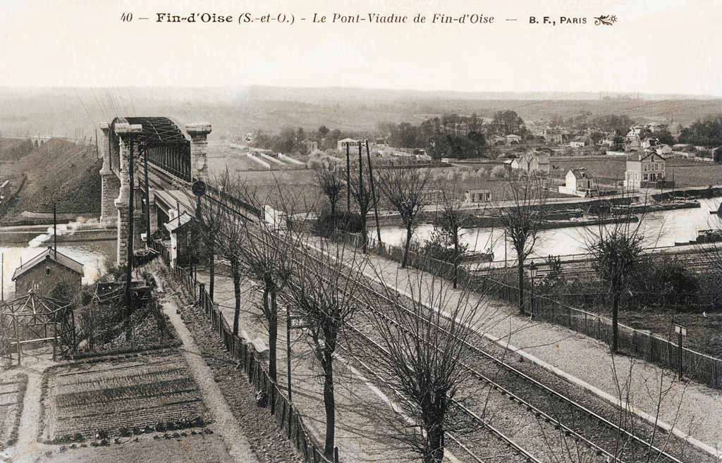 Fin D'oise - Le Pont Viaduc de Fin d'Oise Yvelines - Ile de France - France Yvelines - Ile de France - France