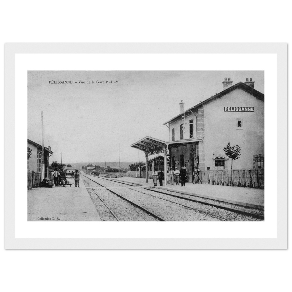 Pélissanne - Vue de la Gare PLM