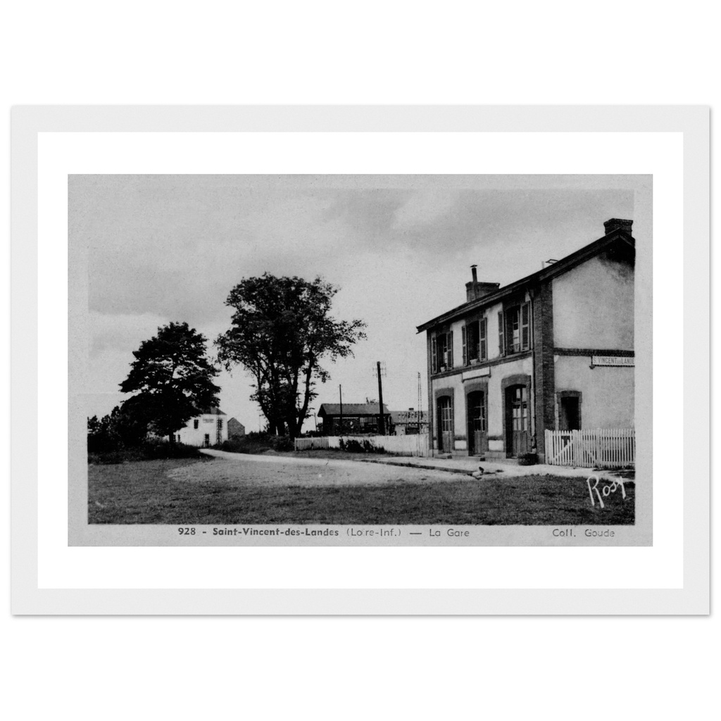 Saint-Vincent-des-Landes - La Gare
