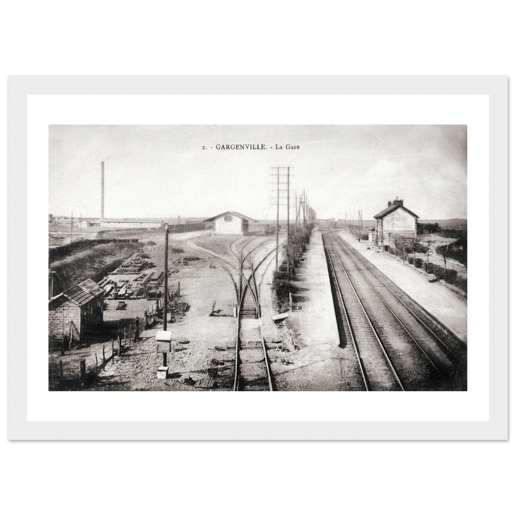 Gargenville - La Gare