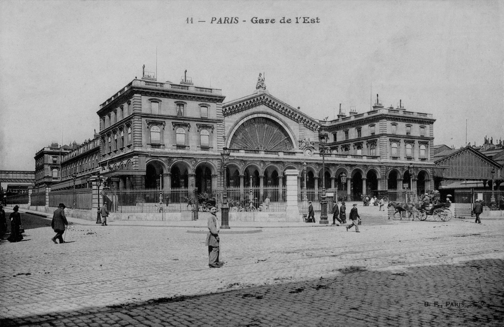 Paris - La gare de L'est